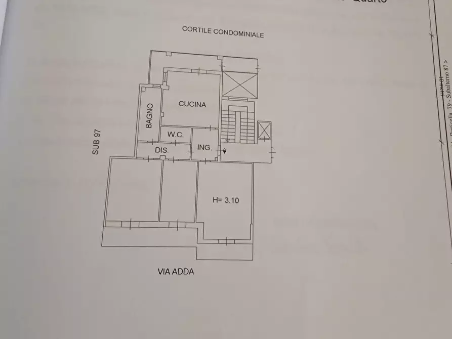 Immagine 9 di Appartamento in vendita  in Via Adda 33 a Siracusa