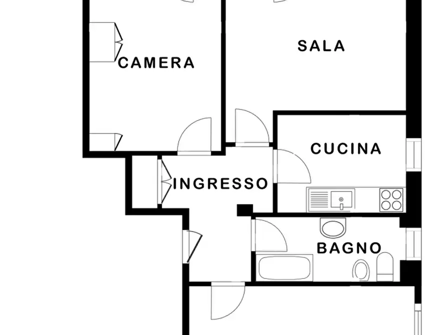 Immagine 31 di Pentalocale in vendita  in Via delle Palme 10 a San Bartolomeo Al Mare