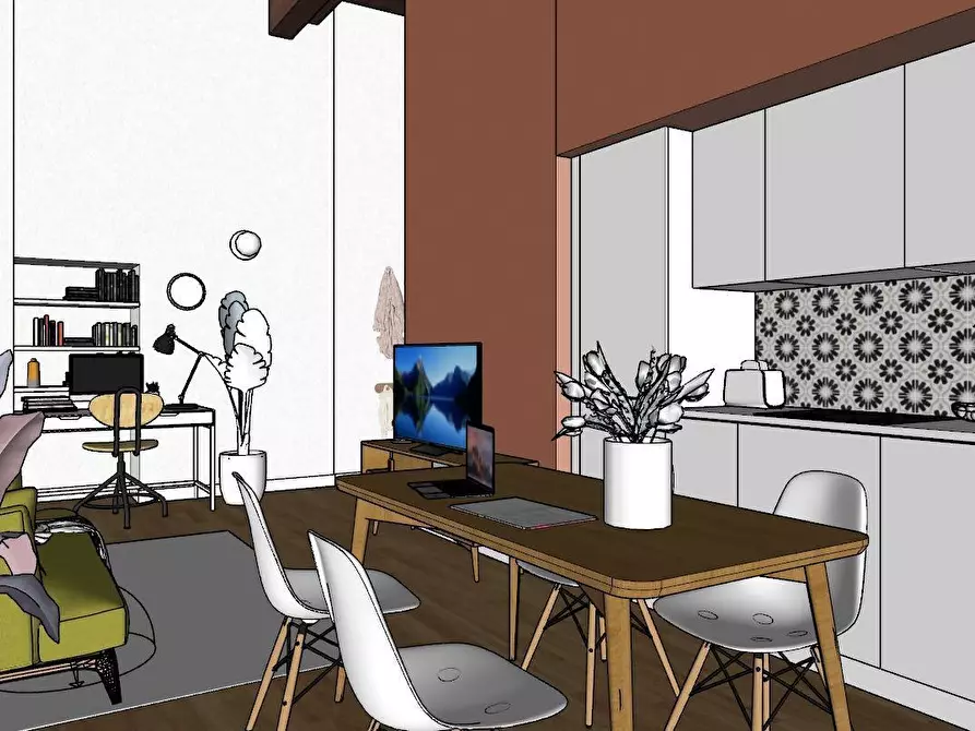 Immagine 8 di Bilocale in affitto  in VIA BELLEZIA 20 a Torino