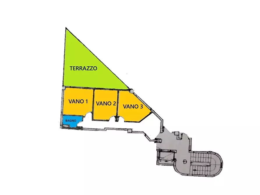 Immagine 13 di Ufficio in vendita  in Via San Leonardo 52 a Salerno