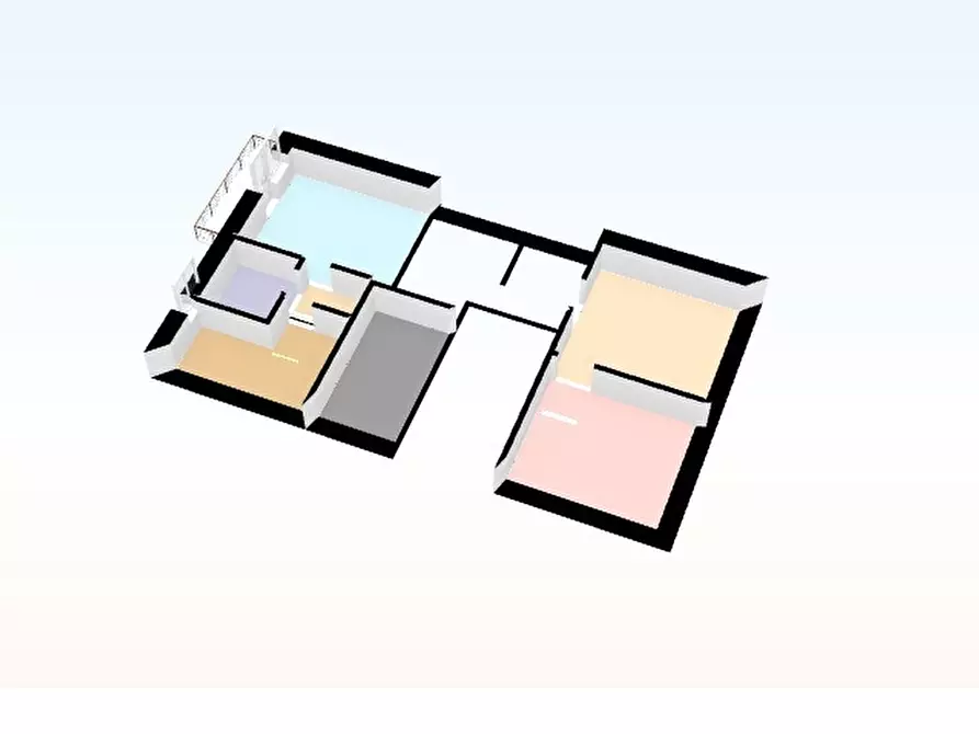 Immagine 40 di Trilocale in vendita  in Via Martiri della Libertà 6 a Campomorone