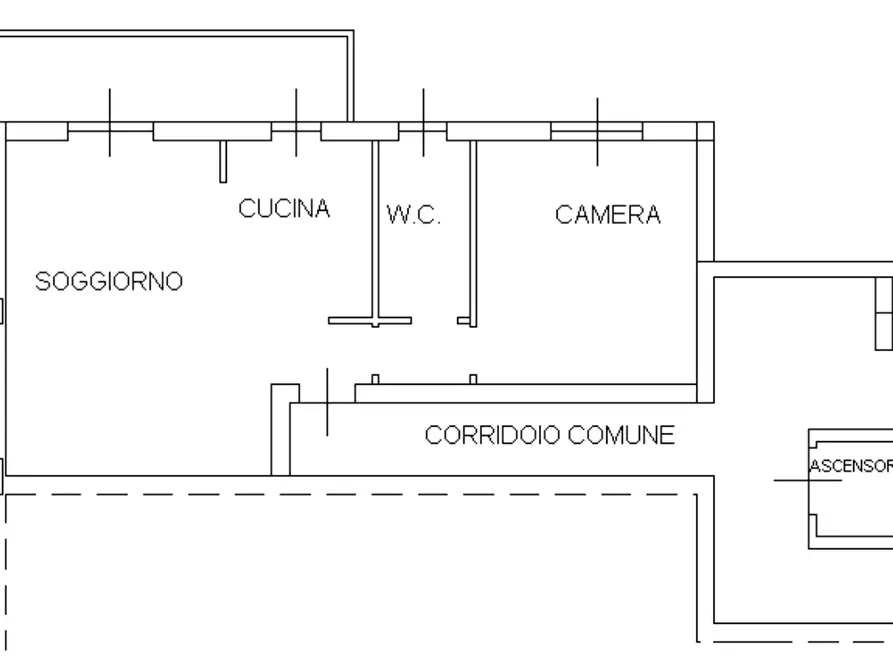 Immagine 32 di Bilocale in vendita  in Via Valsesia 16 a Novara