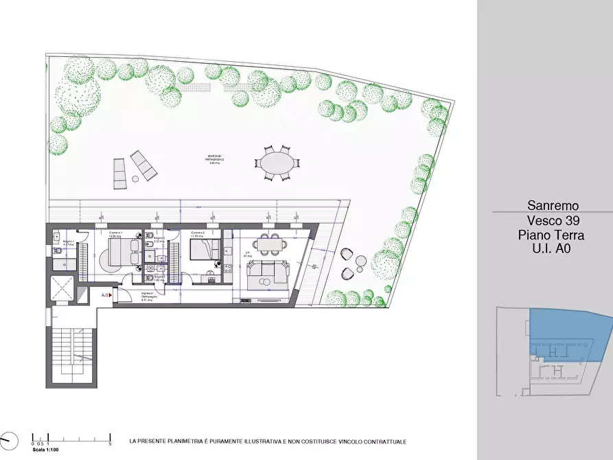 Immagine 18 di Trilocale in vendita  in Via Vesco 39 a San Remo