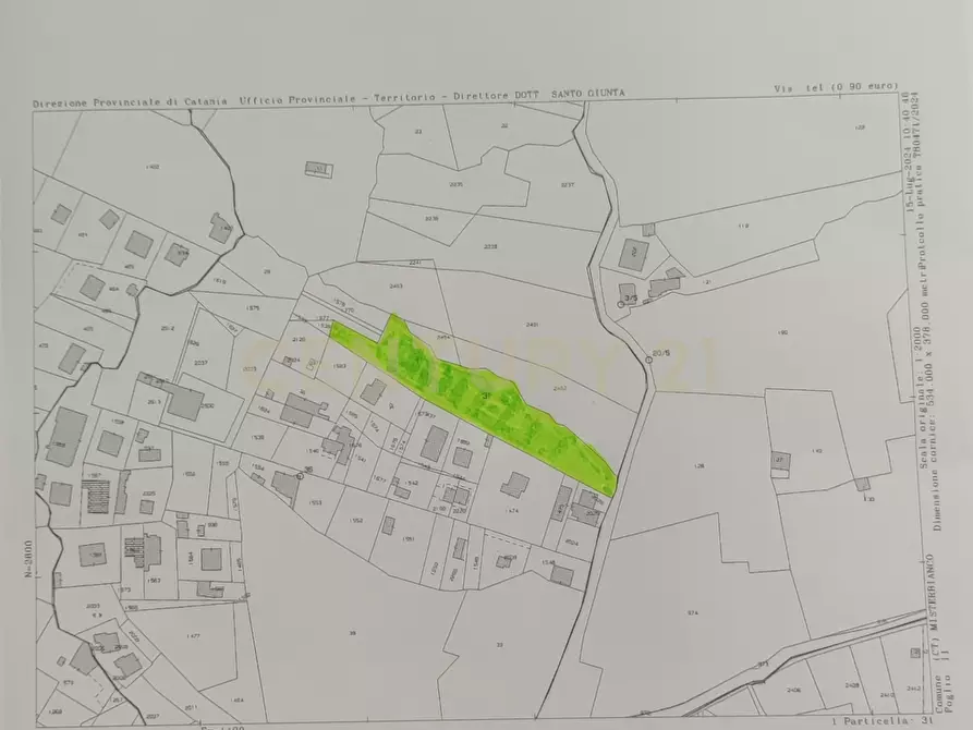 Immagine 24 di Terreno agricolo in vendita  in CONTRADA RACCOMANDATA a Misterbianco