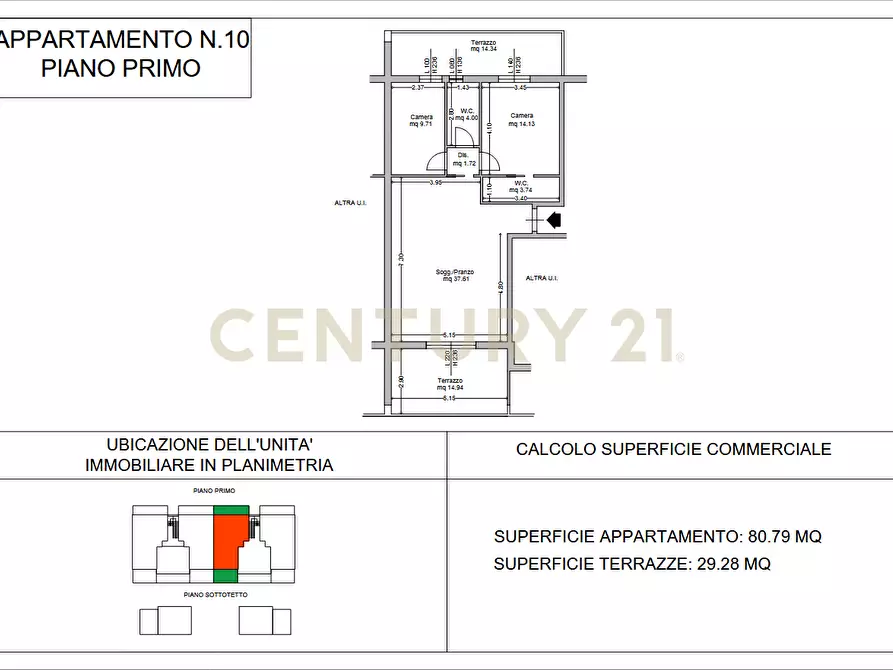 Immagine 10 di Trilocale in vendita  in Via Bolivia 18 a Grosseto