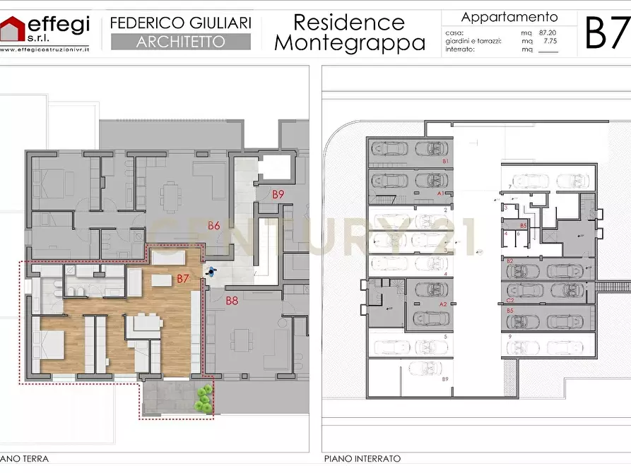 Immagine 14 di Trilocale in vendita  in Via Monte Grappa a Belfiore