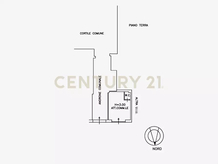 Immagine 5 di Locale commerciale in vendita  in Via Ingegnere a Catania