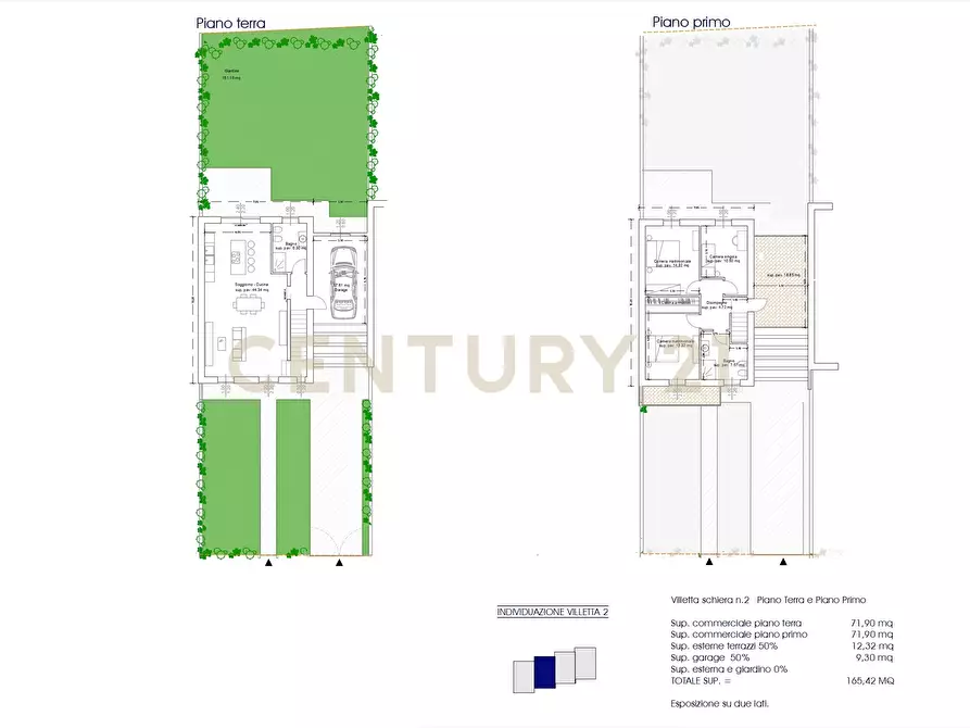 Immagine 15 di Villetta a schiera in vendita  in Via Degli Scaligeri snc a Oppeano