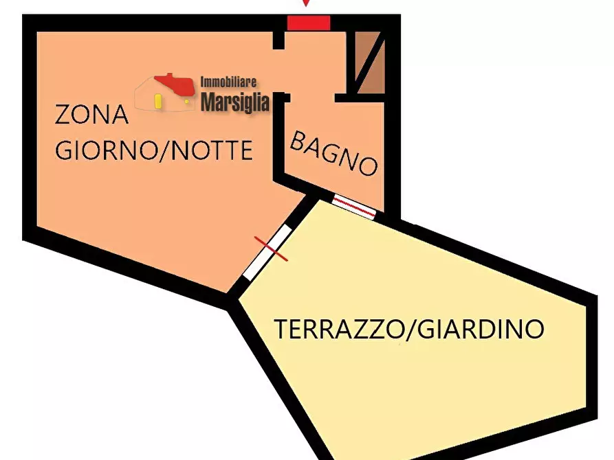 Immagine 9 di Monolocale in vendita  in Via Privata Flesia 30 a San Remo