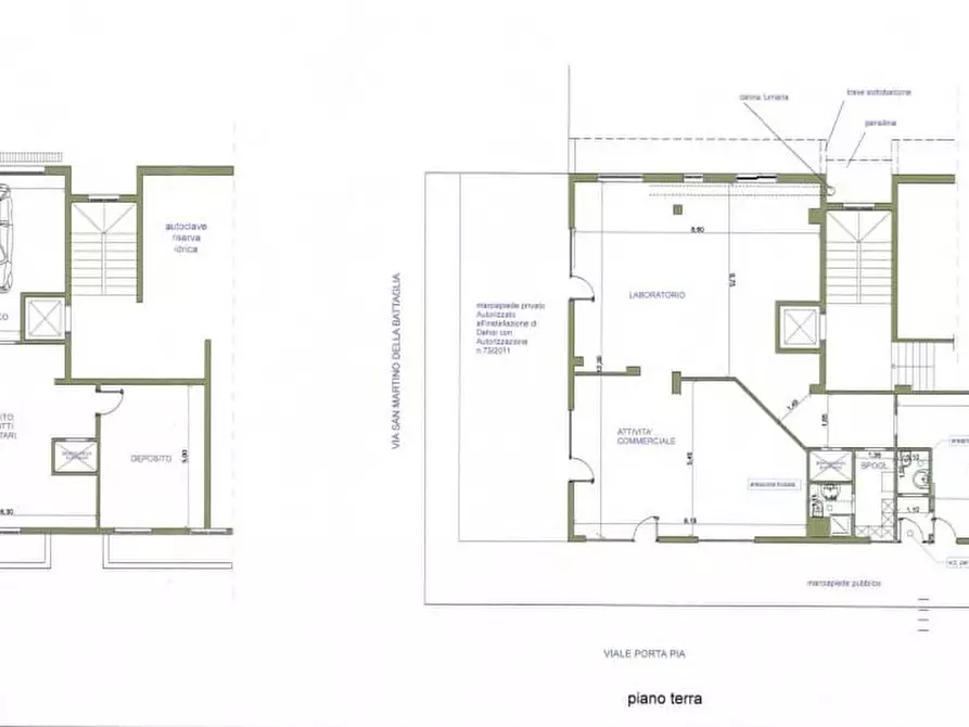 Immagine 58 di Locale commerciale in vendita  in Viale Porta Pia 5 a Brindisi