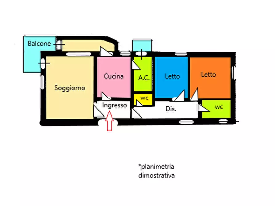 Immagine 37 di Quadrilocale in vendita  in via ariosto 7 a Gallipoli