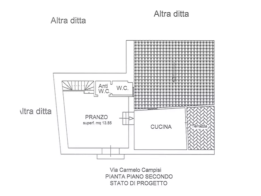 Immagine 3 di Appartamento in vendita  in Via Carmelo Campisi 5 a Siracusa