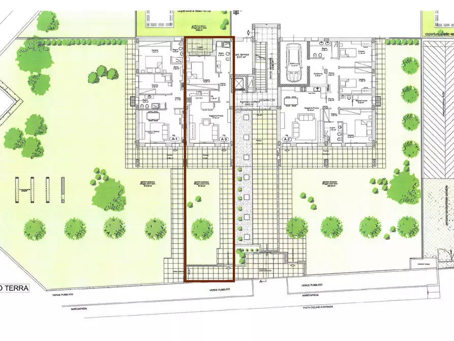 Immagine 6 di Appartamento in vendita  in Via Ferrara a Cesena