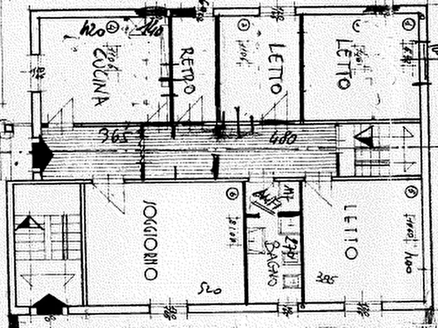 Immagine 12 di Pentalocale in vendita  in Via Montefiore 864 a Cesena