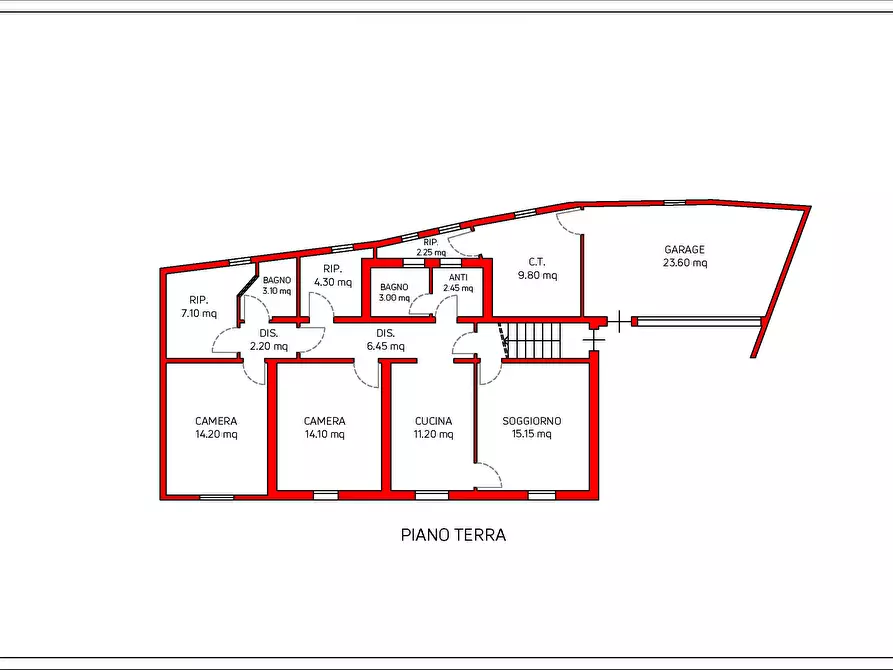 Immagine 69 di Casa indipendente in vendita  in via Falconara a Cesena
