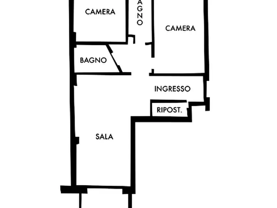 Immagine 37 di Trilocale in affitto  in Viale Europa 5 a San Bartolomeo Al Mare