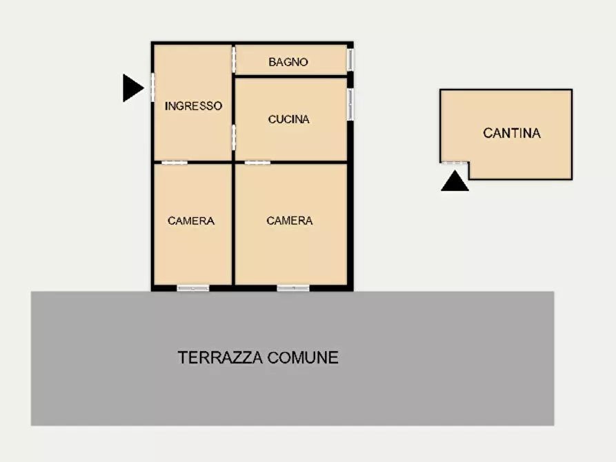 Immagine 36 di Trilocale in vendita  in Via Orazio Brignola 3 a Mignanego