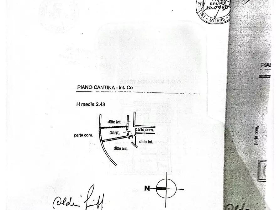 Immagine 64 di Trilocale in vendita  in Via Catalani 1 a Monza
