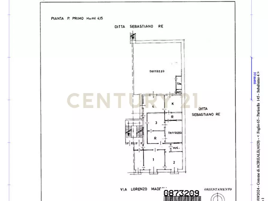Immagine 26 di Garage in vendita  in Via Lorenzo Maddem 73 a Acireale