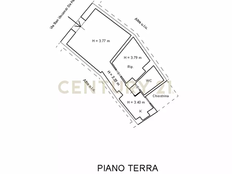 Immagine 2 di Bilocale in vendita  in Via San Vincenzo Dè Paoli 18 a Catania