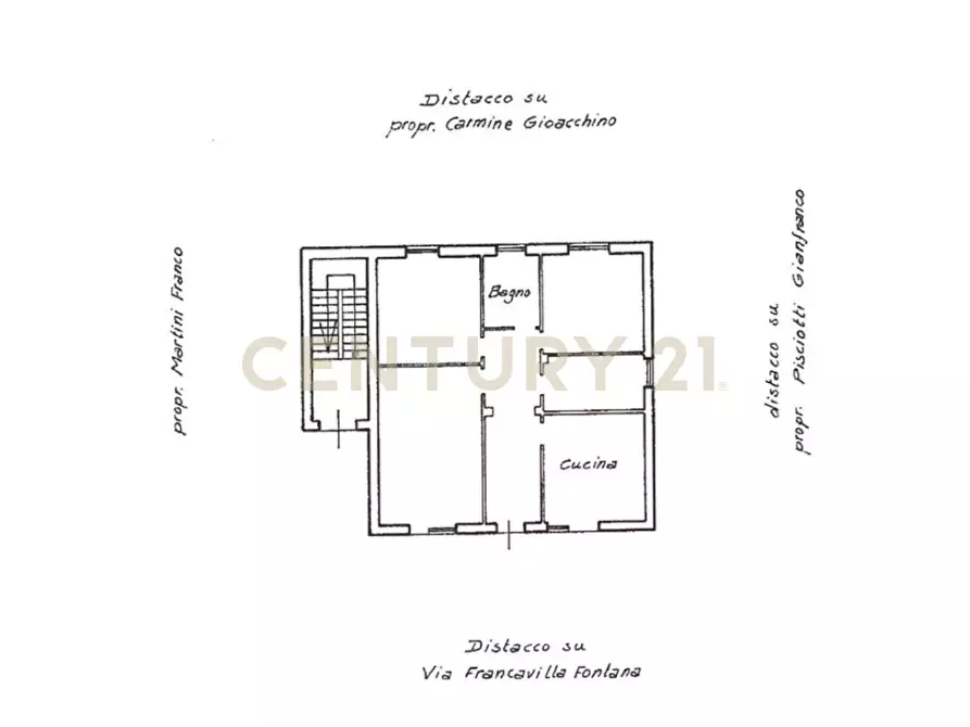 Immagine 46 di Trilocale in vendita  in Via Francavilla Fontana 37 a Roma