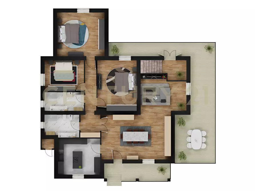 Immagine 25 di Casa indipendente in vendita  in Via Aldo Moro 36 a Morlupo