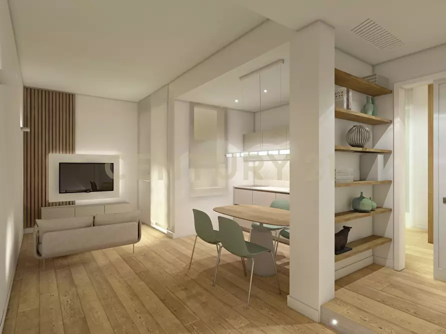 Immagine 3 di Bilocale in vendita  in Via Abano Terme 20 a Roma