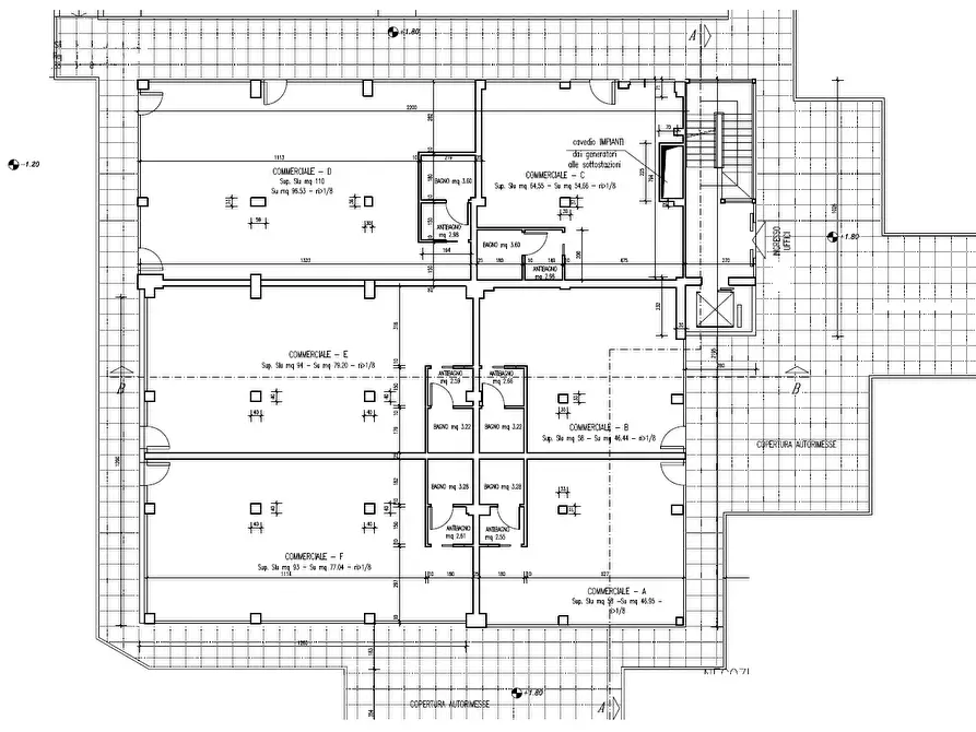 Immagine 4 di Ufficio in vendita  a Parma