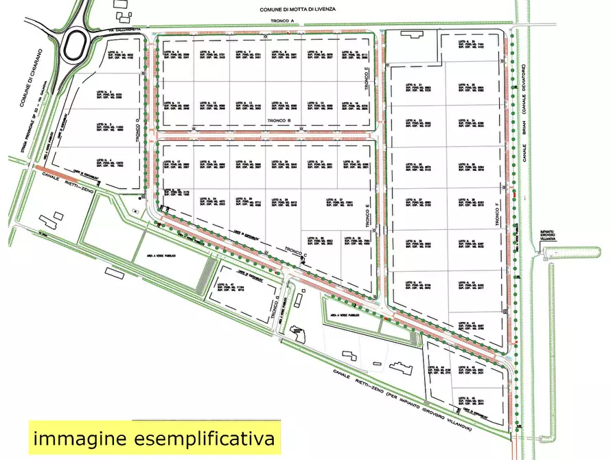 Immagine 3 di Terreno industriale in vendita  a Parma