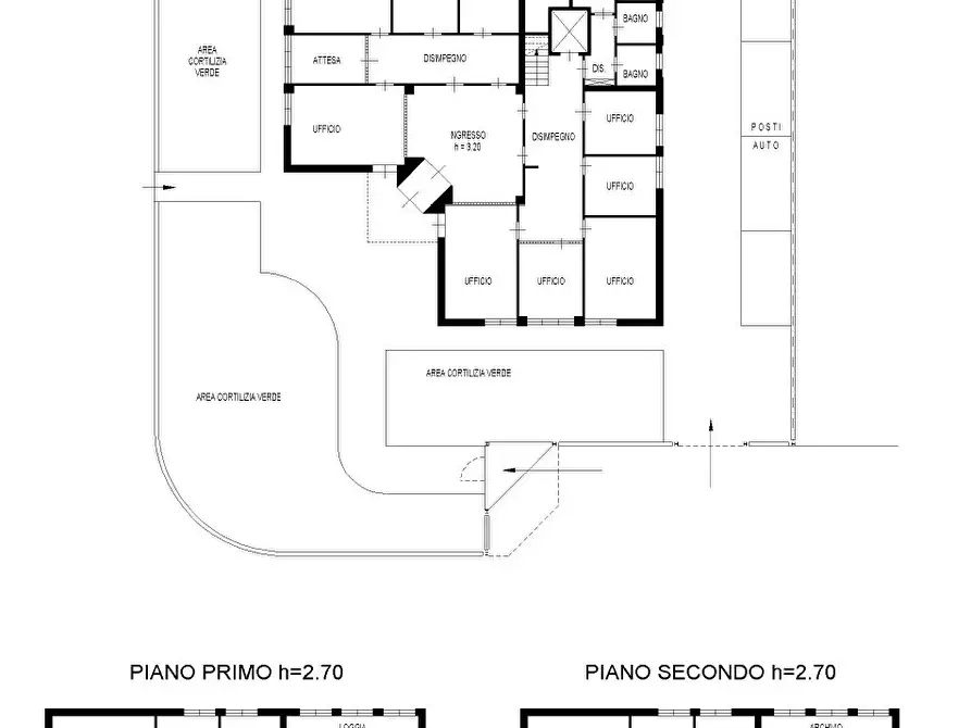 Immagine 9 di Ufficio in vendita  a Parma