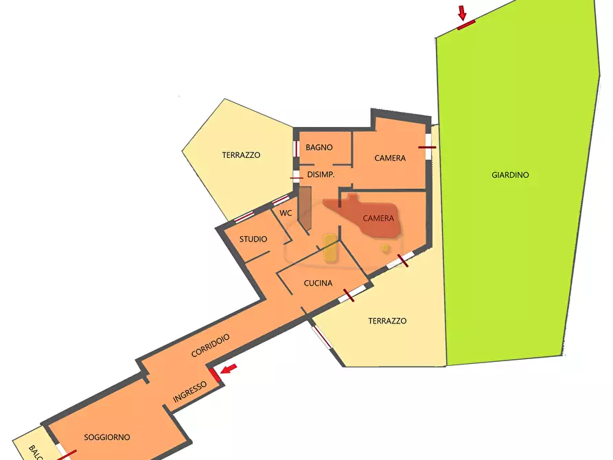 Immagine 41 di Quadrilocale in vendita  in Strada Solaro 14 a San Remo