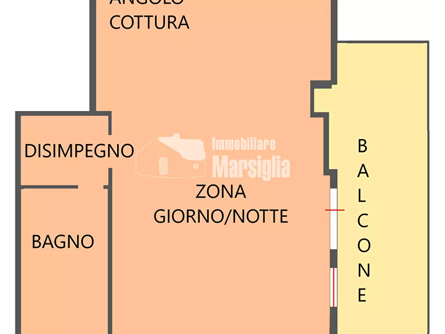 Immagine 10 di Monolocale in vendita  in Via fratelli asquasciati 59 a San Remo