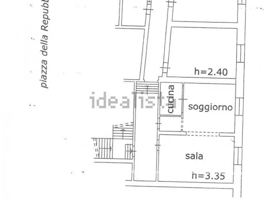 Immagine 7 di Trilocale in vendita  a Livorno
