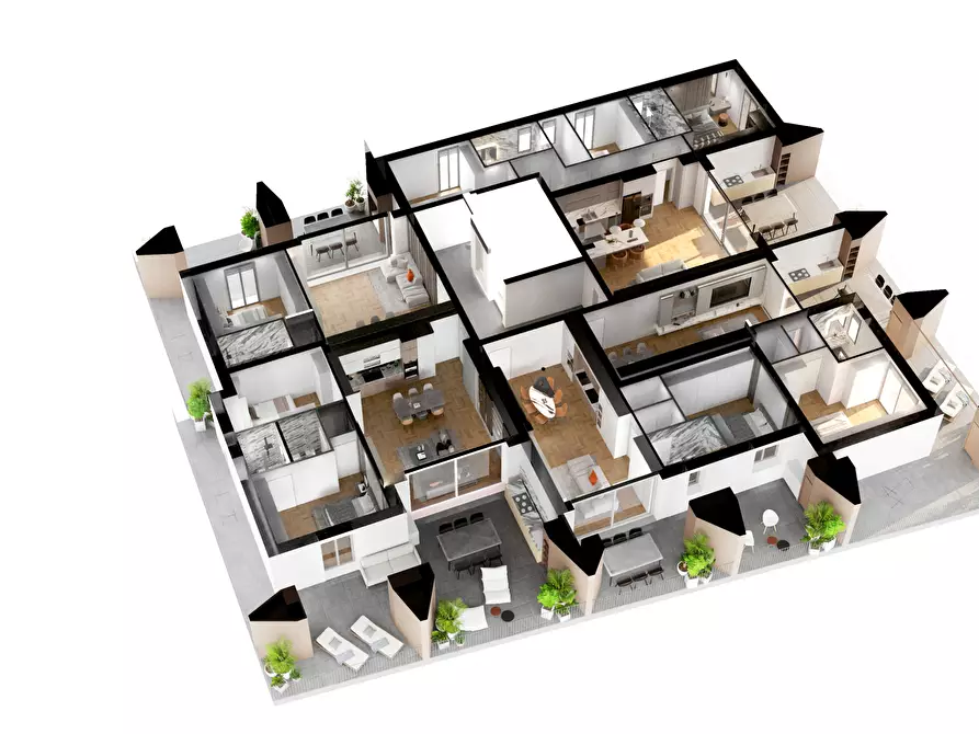 Immagine 17 di Bilocale in vendita  in Via Giammatteo a Lecce