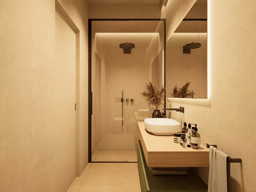 Immagine 39 di Trilocale in vendita  in Via Ugo Foscolo 34 a Castrignano Del Capo