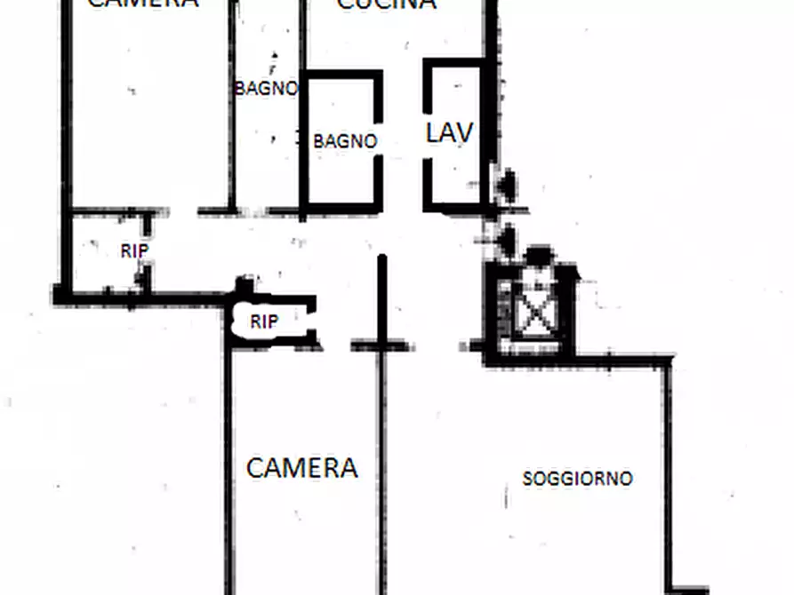 Immagine 51 di Appartamento in vendita  in Piazza Imperatore Tito 8 a Milano