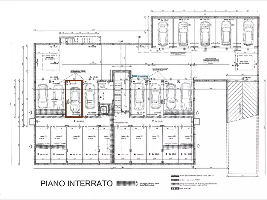 Immagine 8 di Quadrilocale in vendita  in Via Ferrara a Cesena