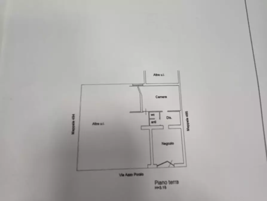 Immagine 11 di Locale commerciale in vendita  in Via Azzo Porzio 118 a Casalmaggiore