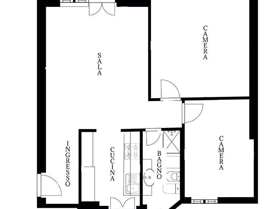 Immagine 31 di Quadrilocale in vendita  in Via Sicilia a San Bartolomeo Al Mare