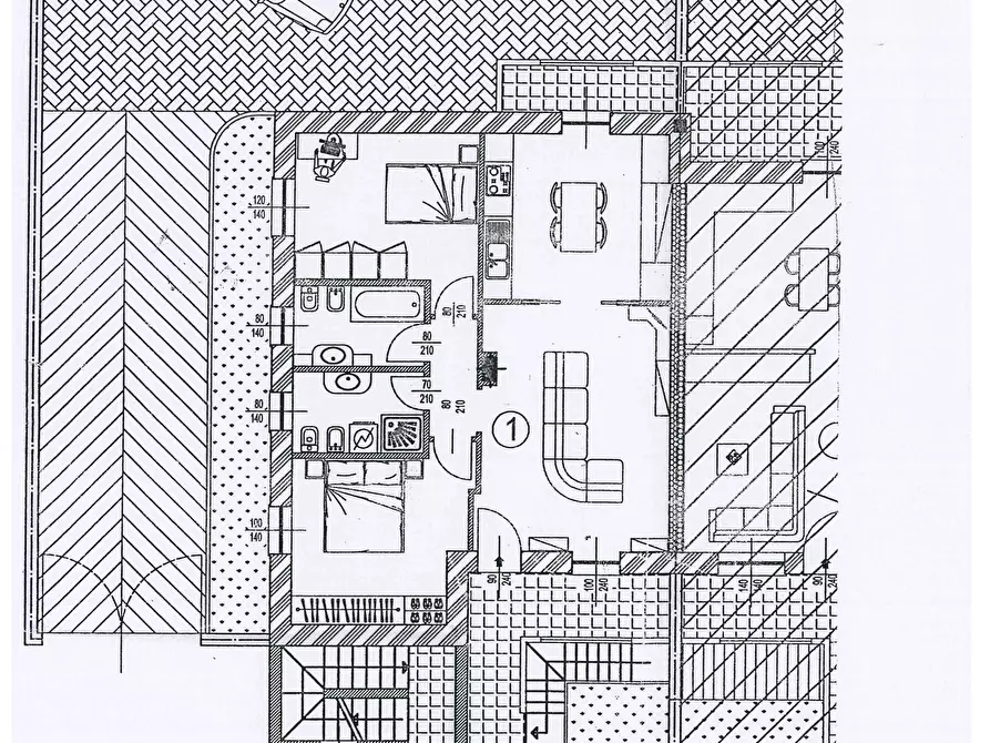 Immagine 1 di Trilocale in vendita  in piscina a Castel San Giovanni