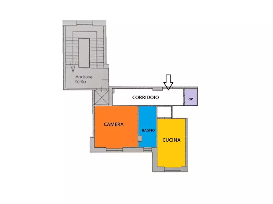 Immagine 16 di Bilocale in vendita  in Via de Cataldis 29 a Giffoni Valle Piana