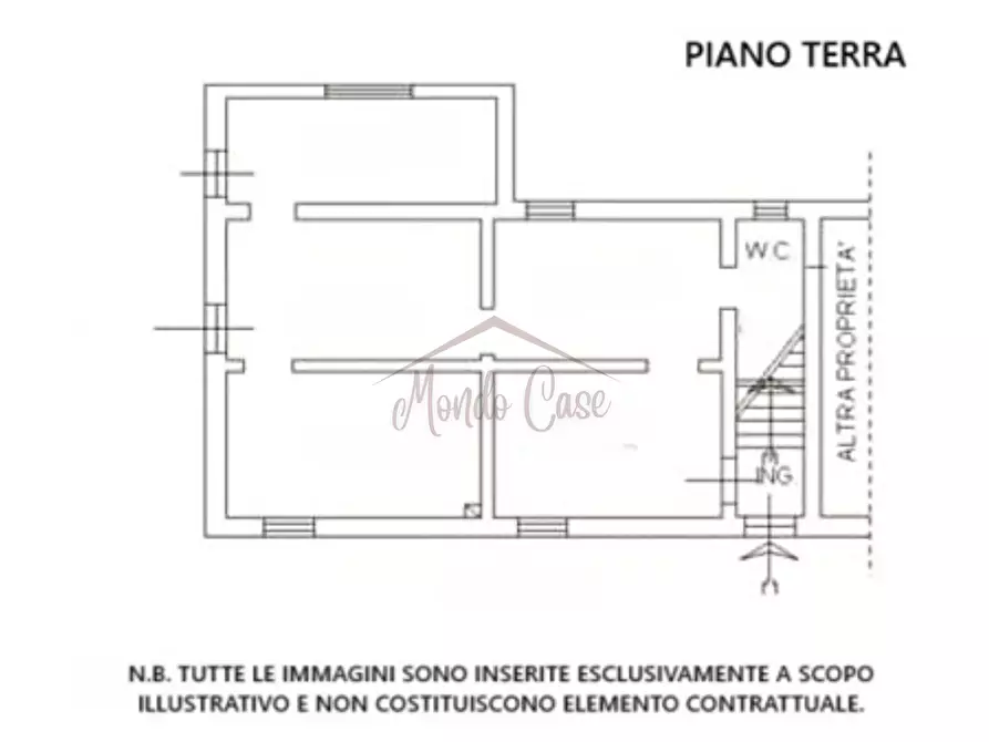 Immagine 36 di Porzione di casa in vendita  in Via Montecavallo a Sarzana