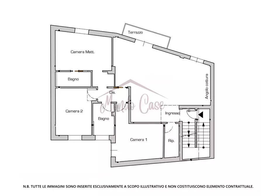 Immagine 80 di Attico in vendita  in Via Bertoloni 2 a Sarzana