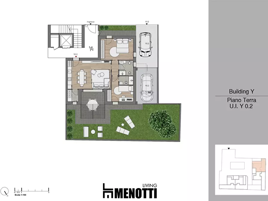 Immagine 22 di Trilocale in vendita  in Via Ciro Menotti 9 a Carate Brianza