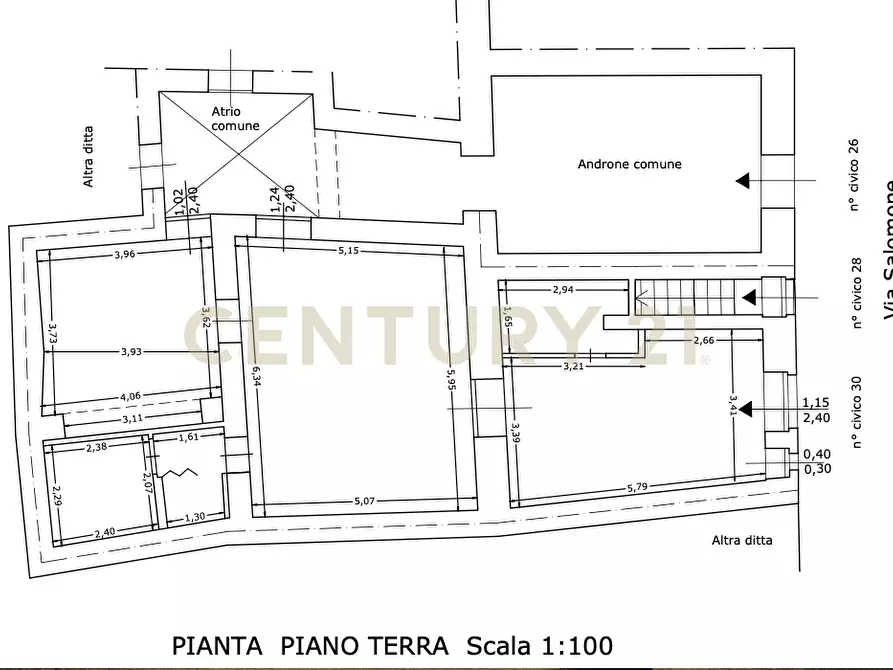 Immagine 16 di Quadrilocale in vendita  in Via Salomone 30 a Siracusa