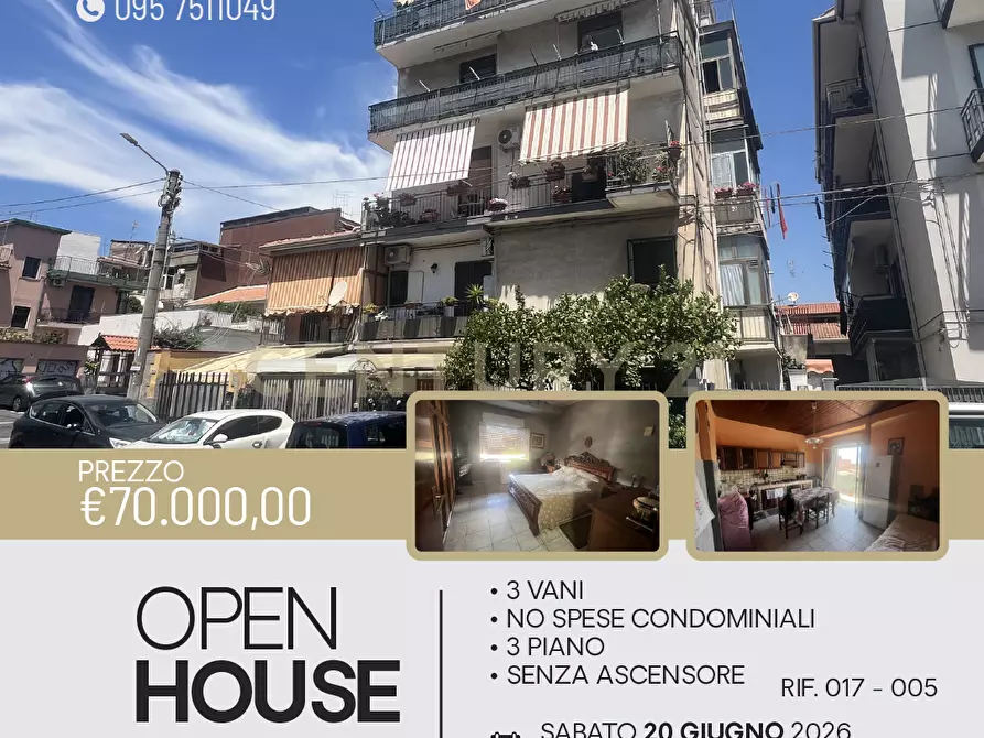 Immagine 1 di Trilocale in vendita  in Via Partigiani D'Italia 12 a Catania
