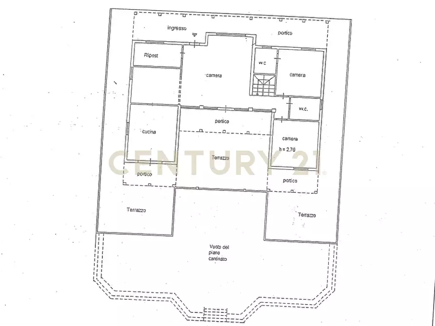 Immagine 120 di Villa in vendita  in Via Alcaloro Petrone 47 a Viagrande