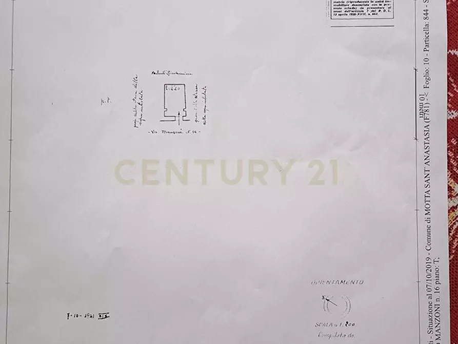 Immagine 48 di Rustico / casale in vendita  in Via Alessandro Manzoni 10 a Motta Sant'anastasia