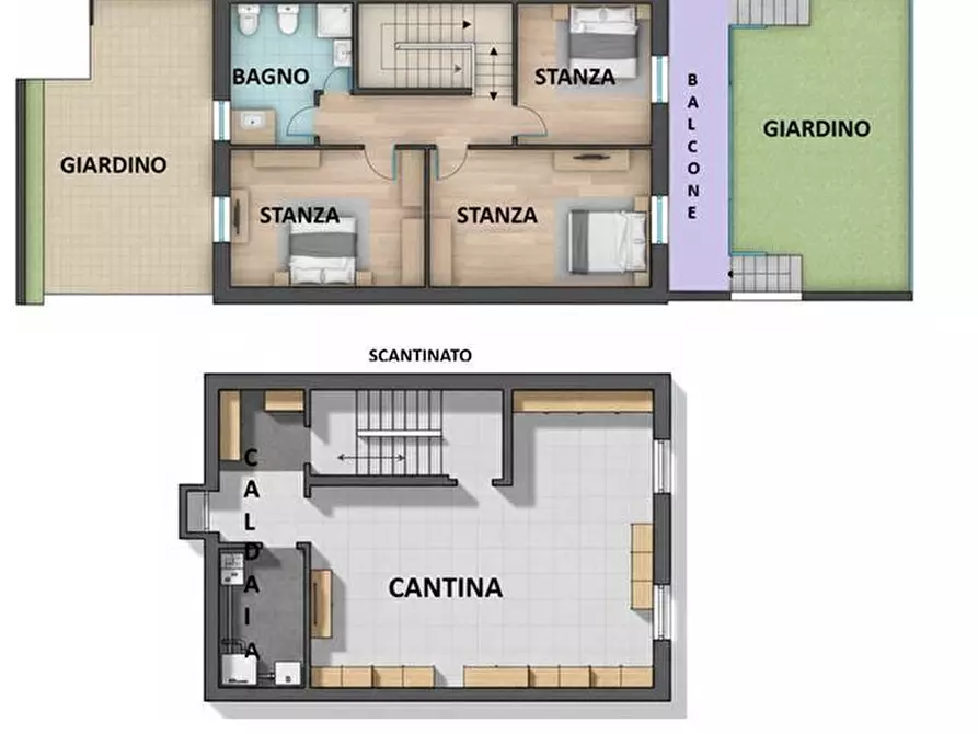 Immagine 24 di Villetta a schiera in vendita  in Via Giacomo Roberti 9 a Trento