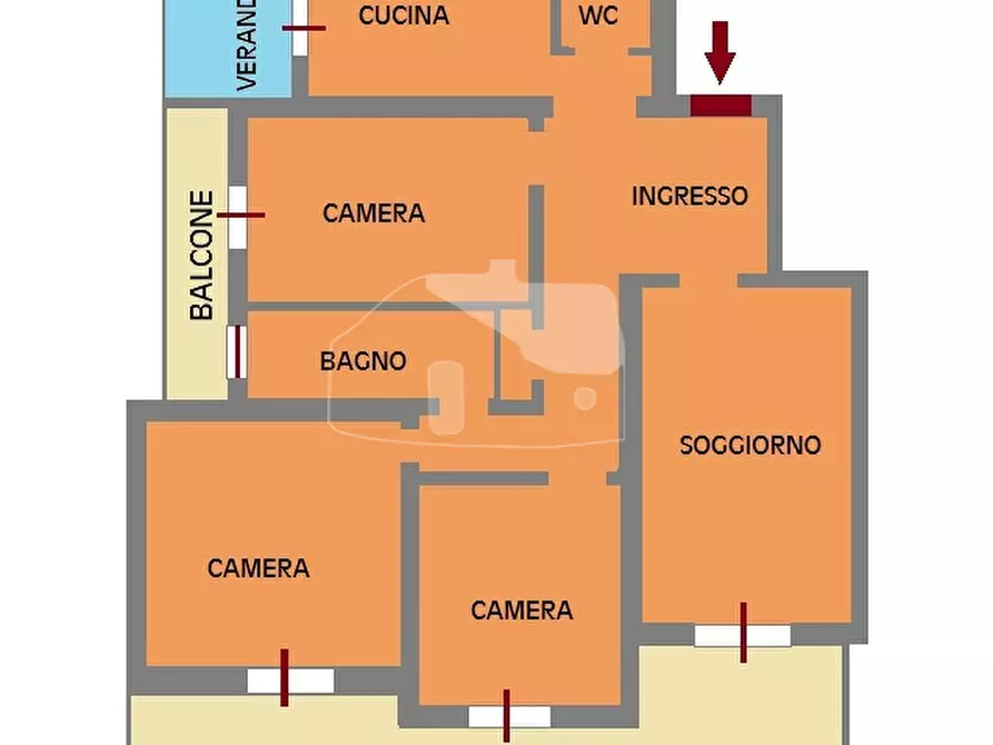 Immagine 28 di Quadrilocale in vendita  in Corso degli Inglesi 620 a San Remo